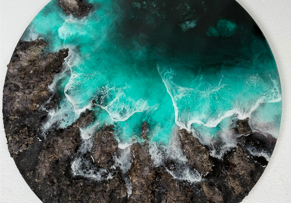Ocean Art con resina epoxi: qué es y cómo empezar desde cero