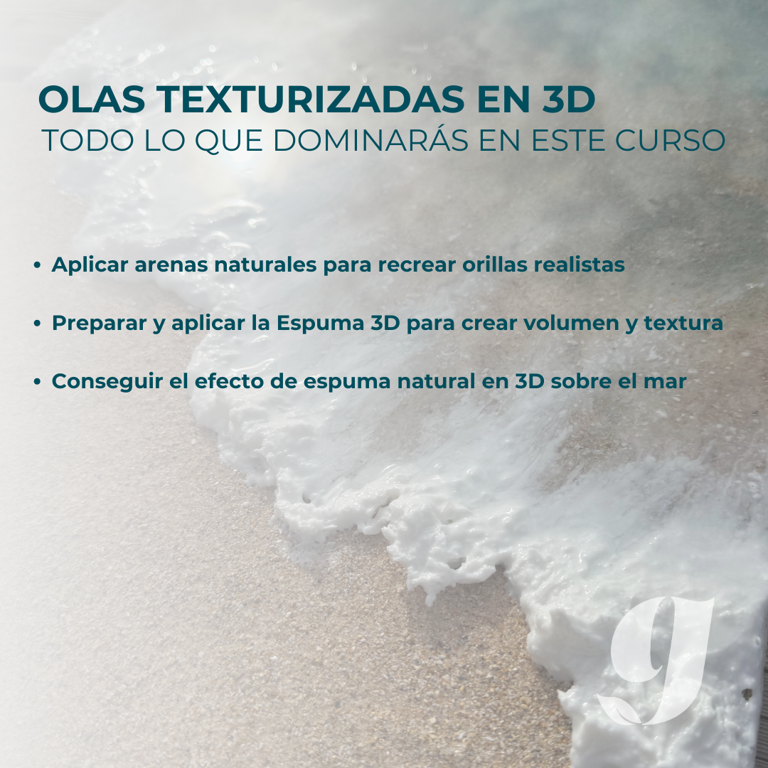 Olas Texturizadas en 3D