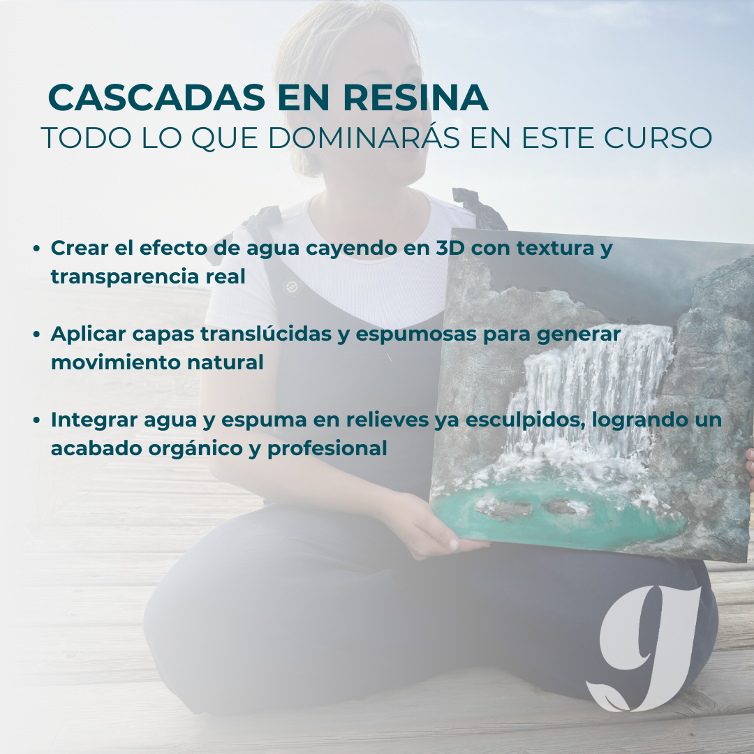 Cascadas en Resina