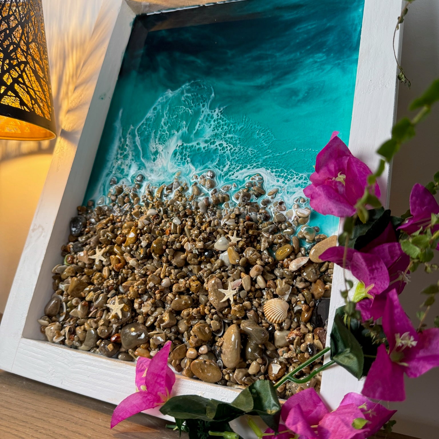 Curso Online Iniciación a la Resina: Ventana Mediterránea