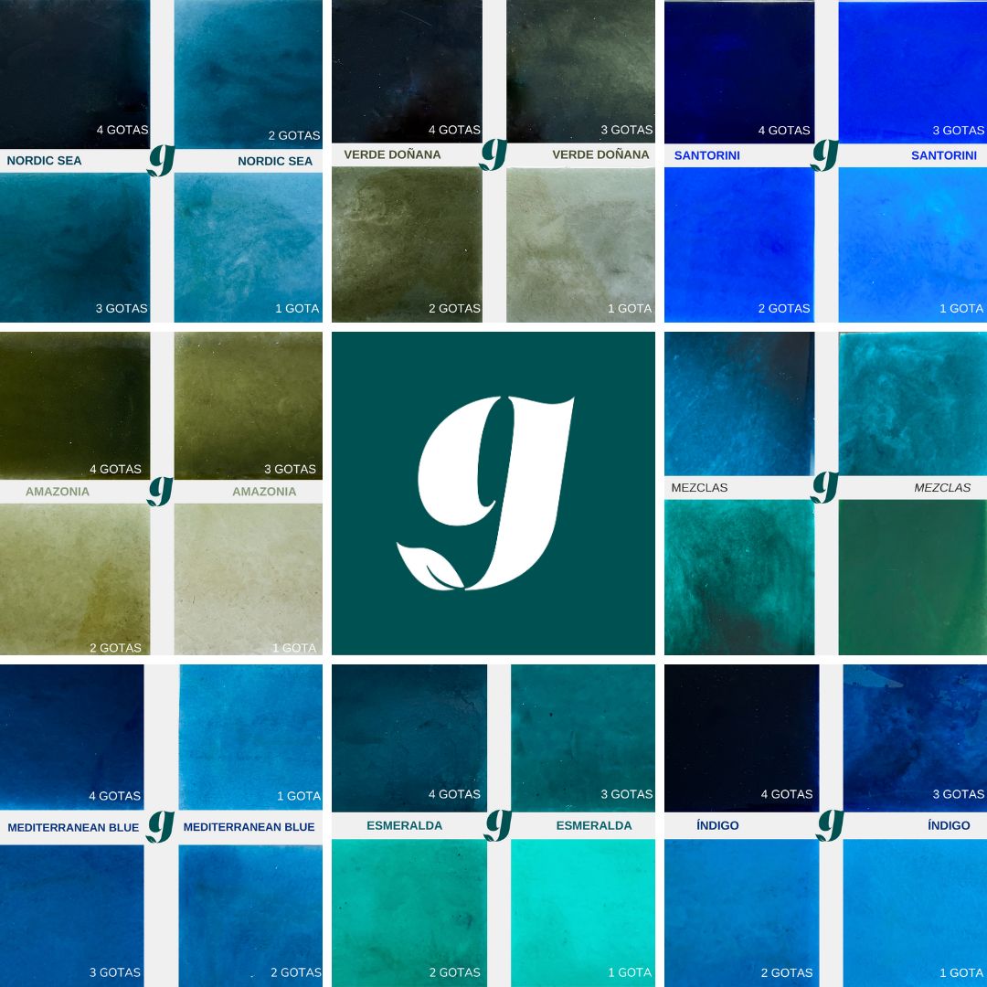 Aqua Pigments Collection