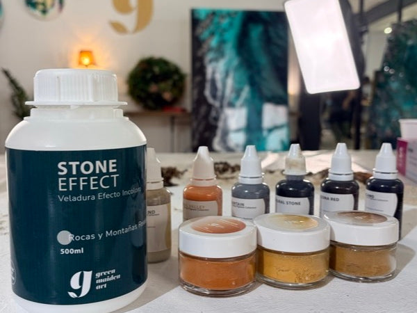 Green Maiden materials and pigments